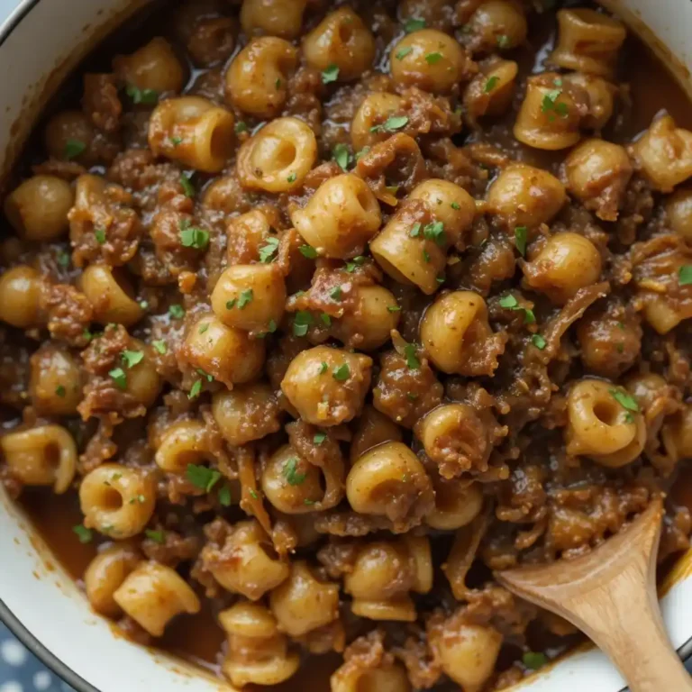 One-Pot French Onion Pasta