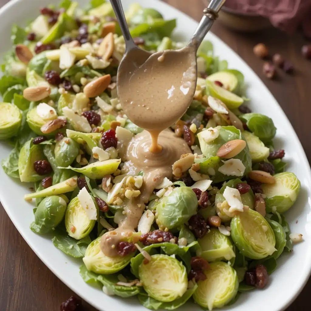 Warm Brussels Sprouts and Bacon Salad
