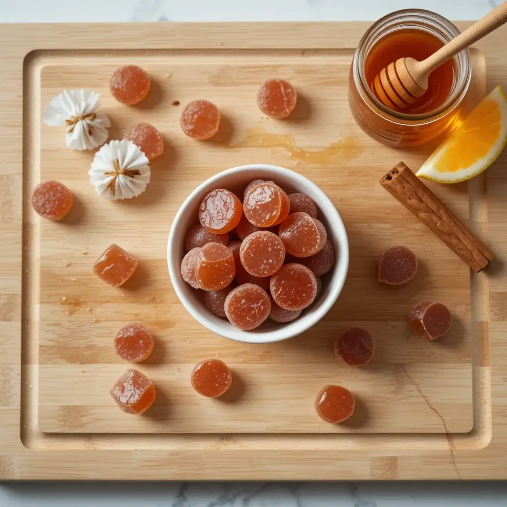 Easy Ginger Hard Candy