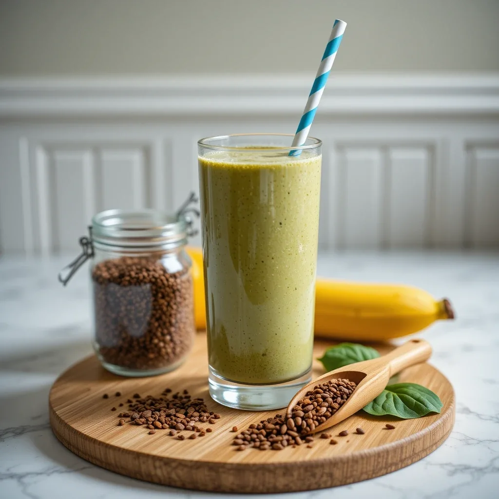 Healthy Plant Protein Coffee Smoothie