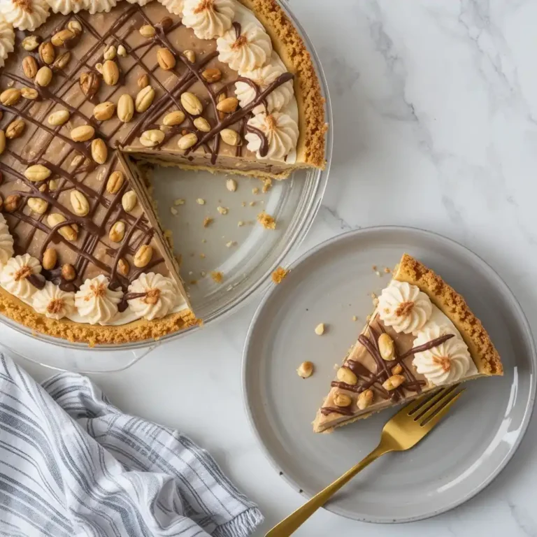 creamy peanut butter pie