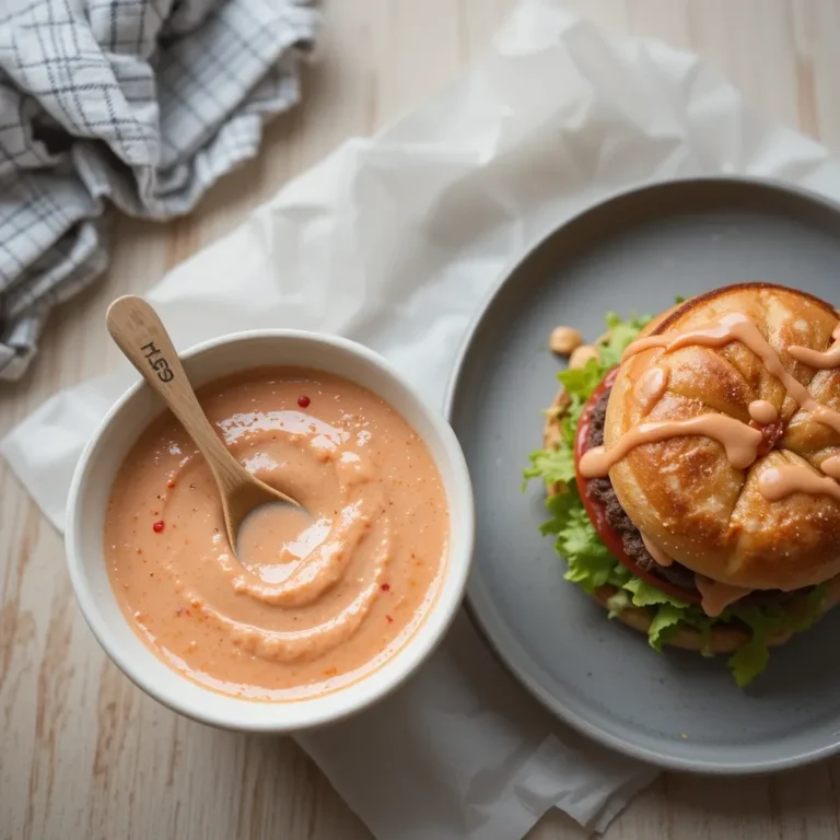5-Minute Creamy Smash Burger Sauce – Easy & Flavorful