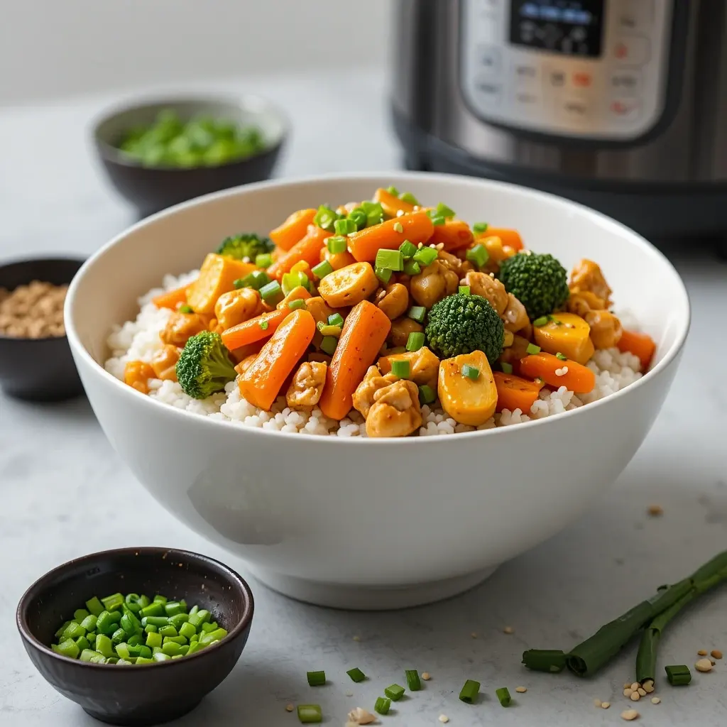 Instant Pot Veggie Stir Fry