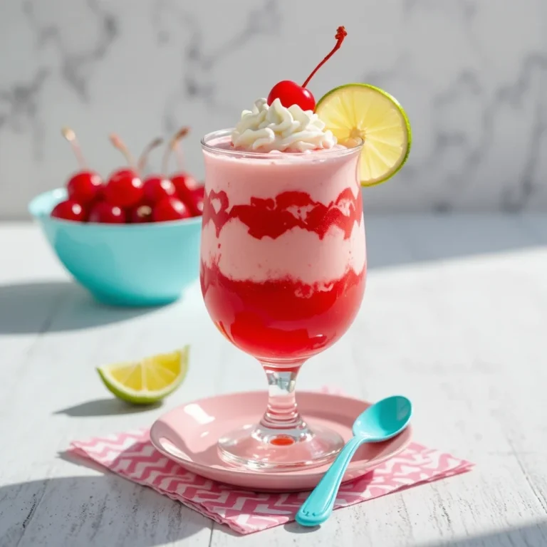 Fun Cherry Soda Float