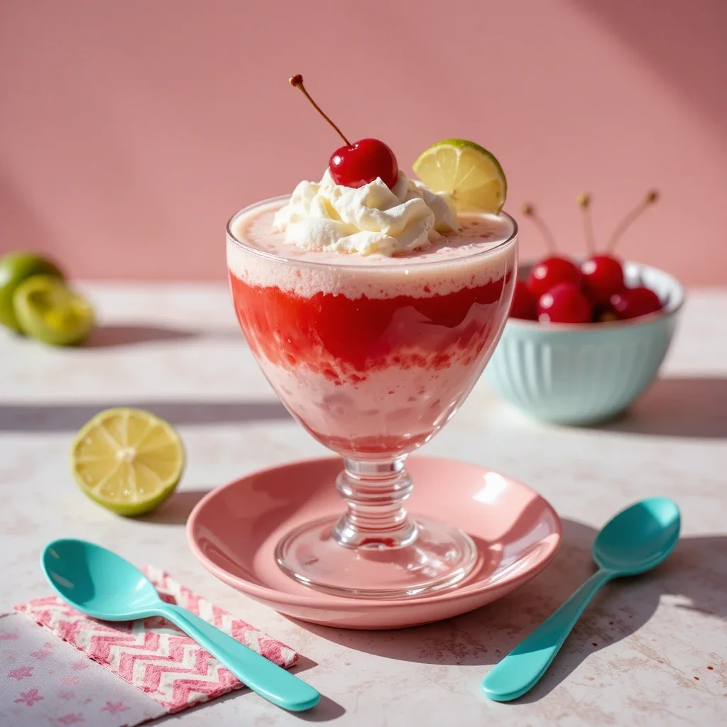Fun Cherry Soda Float