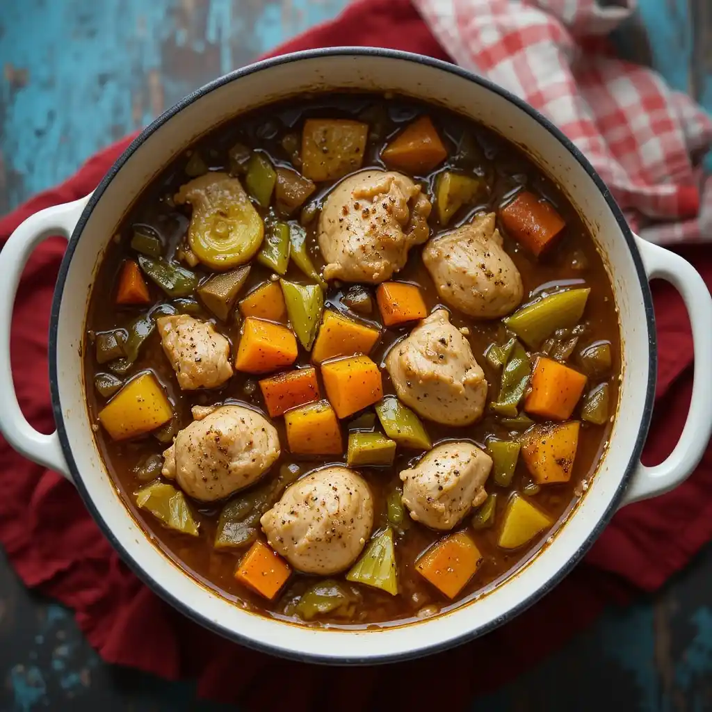 easy chicken vegetable soup