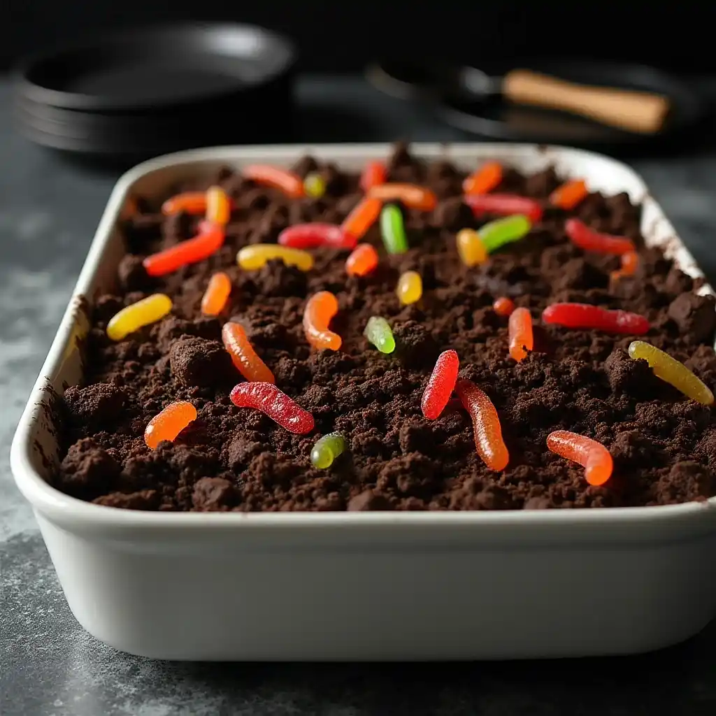Creamy Chocolate Pudding Dirt Cake Recipe