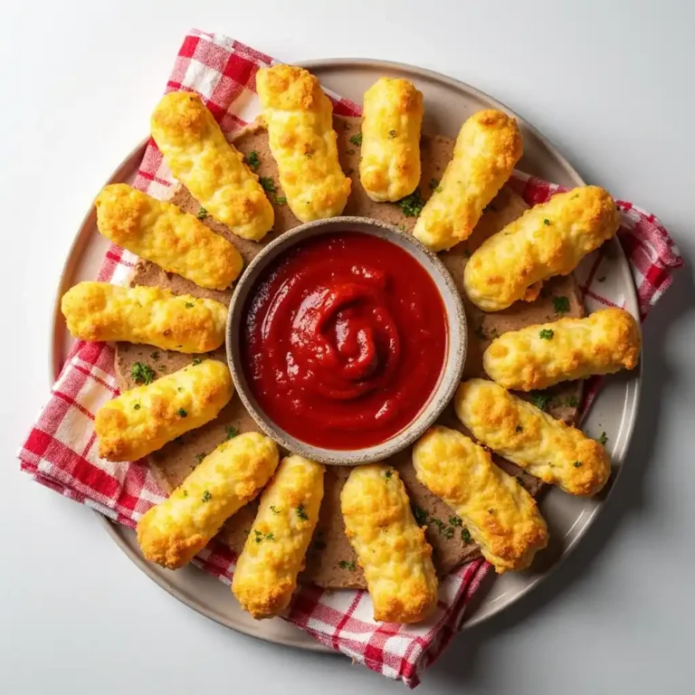 Easy Pepperoni Mozzarella Sticks