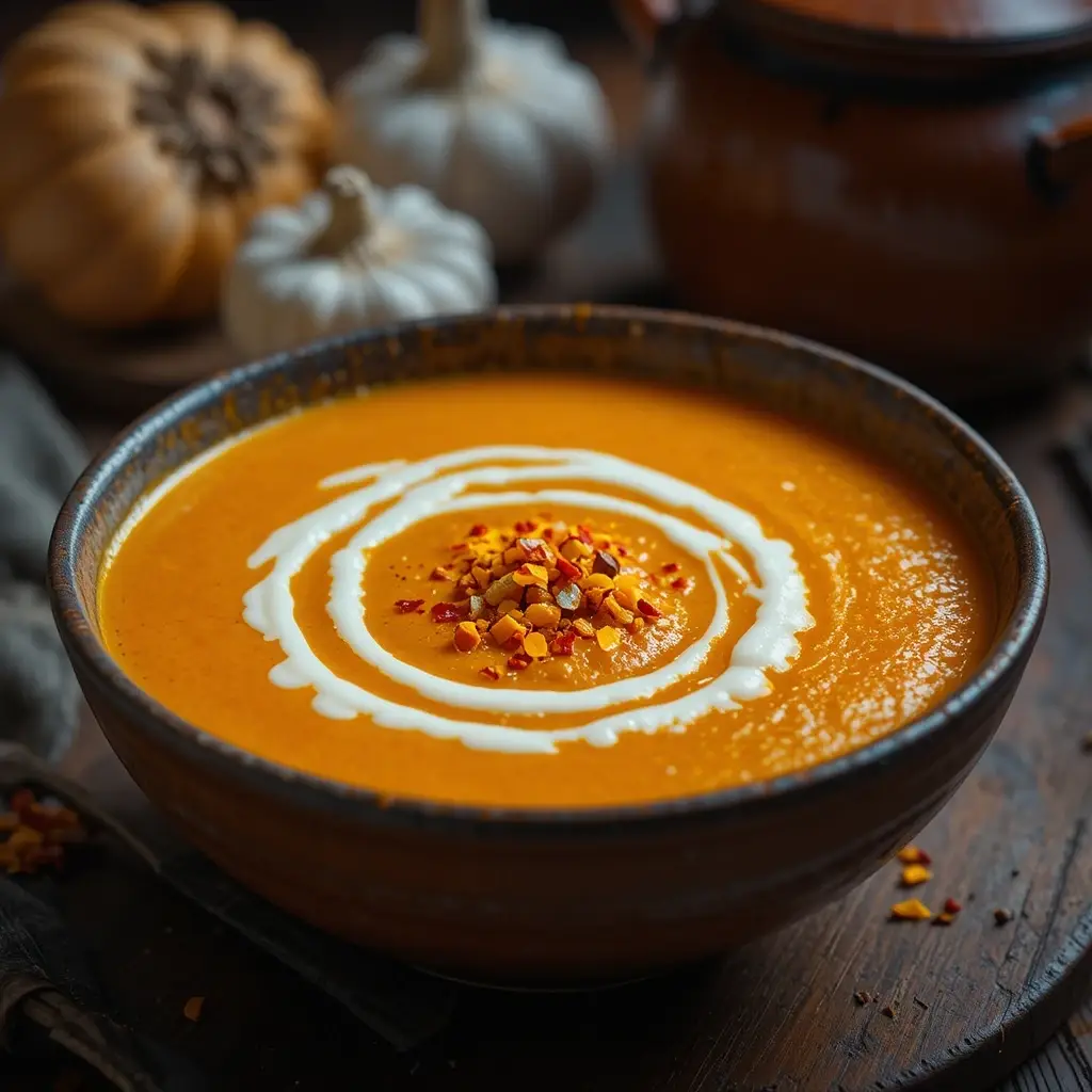 Creamy Butternut Squash Pickle Soup
