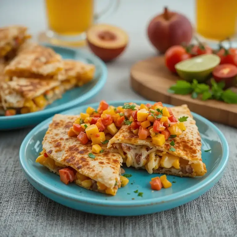 Peach Chicken Quesadilla Recipes