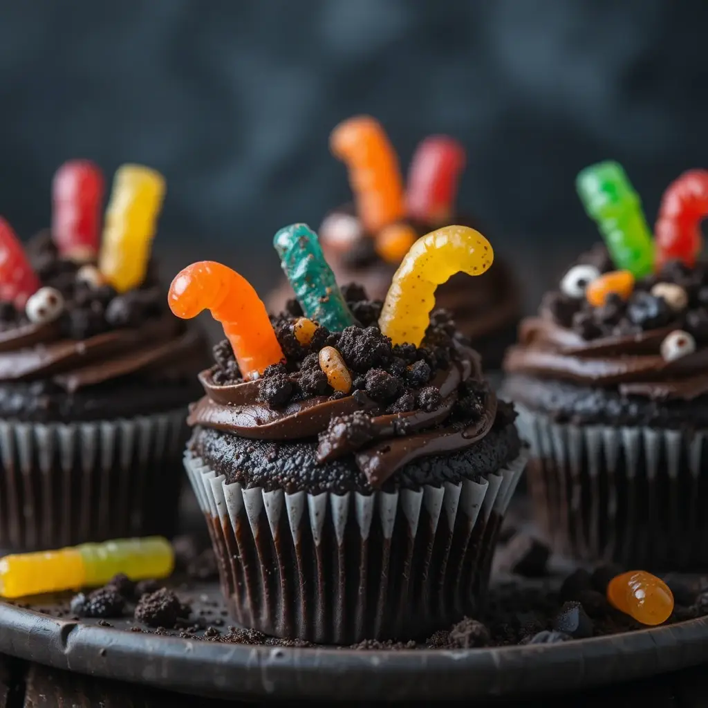 Halloween Dirt Cupcake Recipe