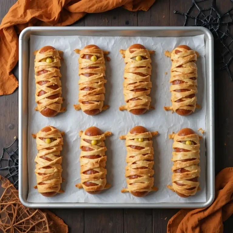 Halloween Mummy Hot Dogs Recipe