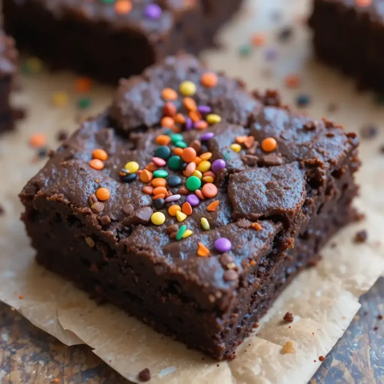 Leftover Halloween Candy Brownies Recipe