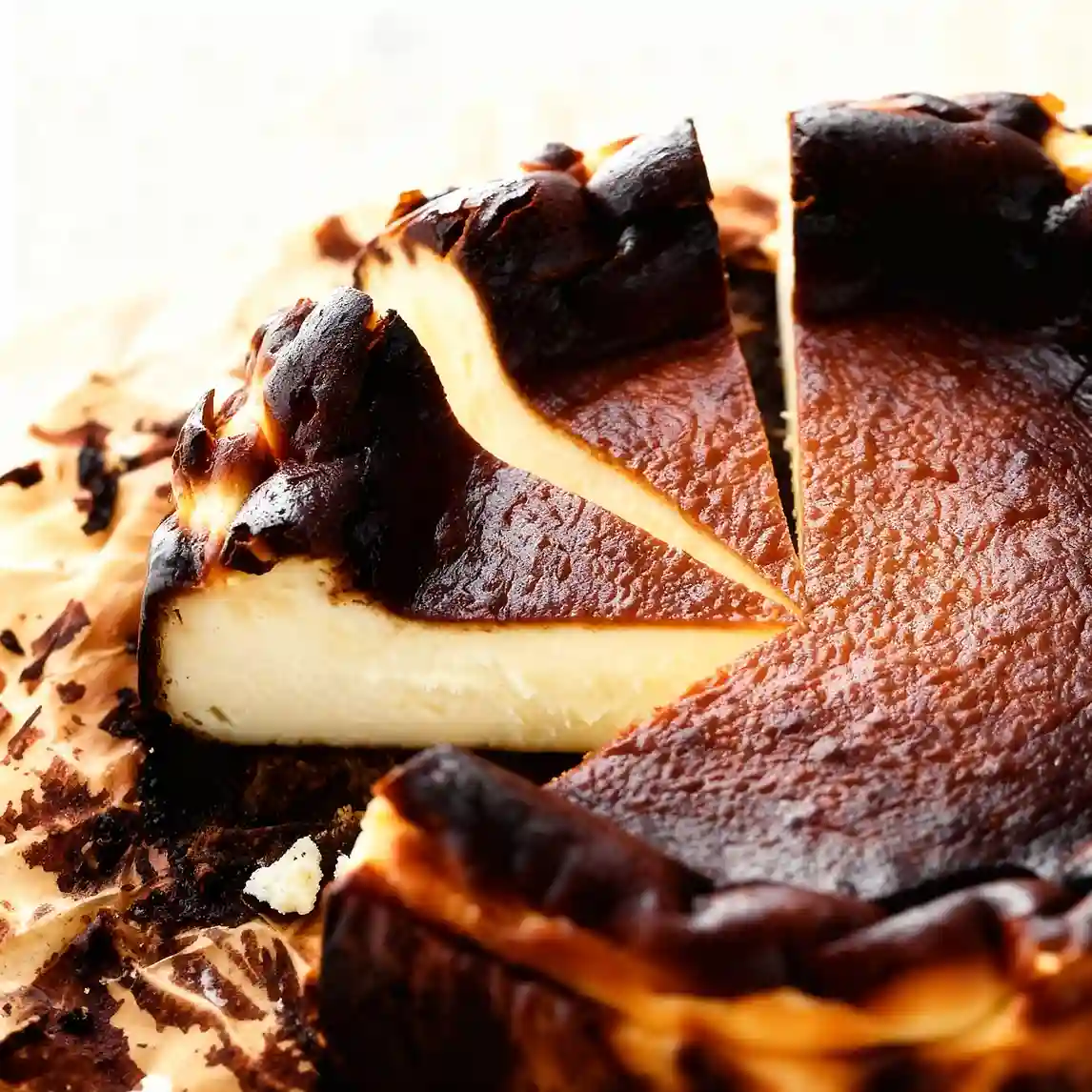 Burnt Basque Style Cheesecake