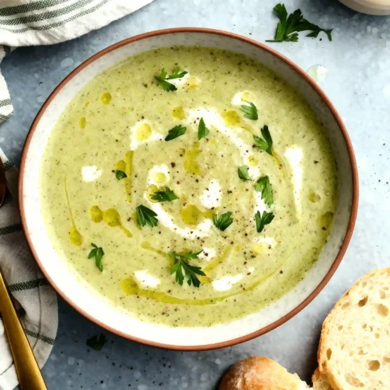 Cream of Broccoli Soup