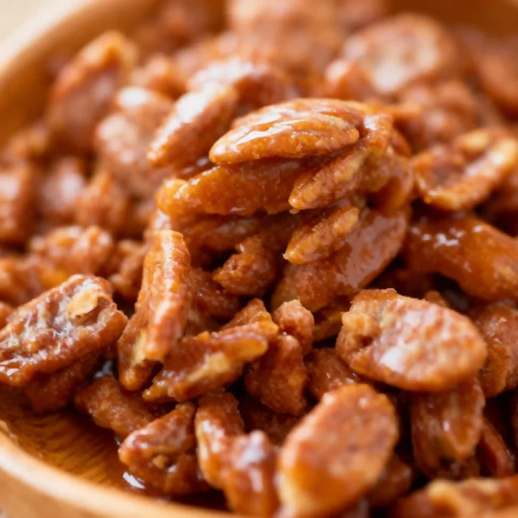 Slow Cooker Candied Cinnamon Pecans
