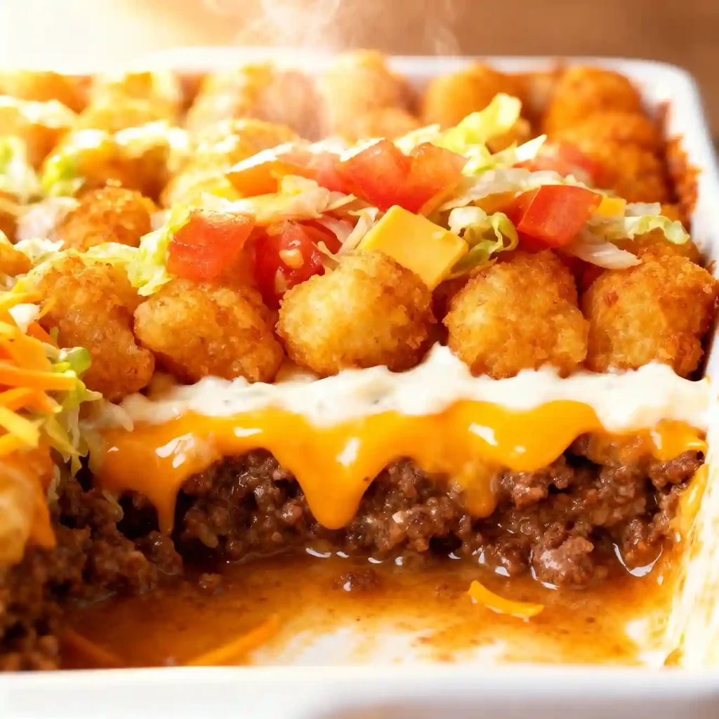 Low-Carb Big Mac Casserole