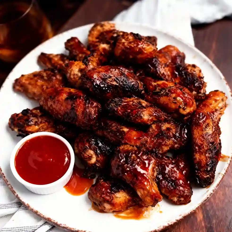 Honey Bourbon BBQ Chicken