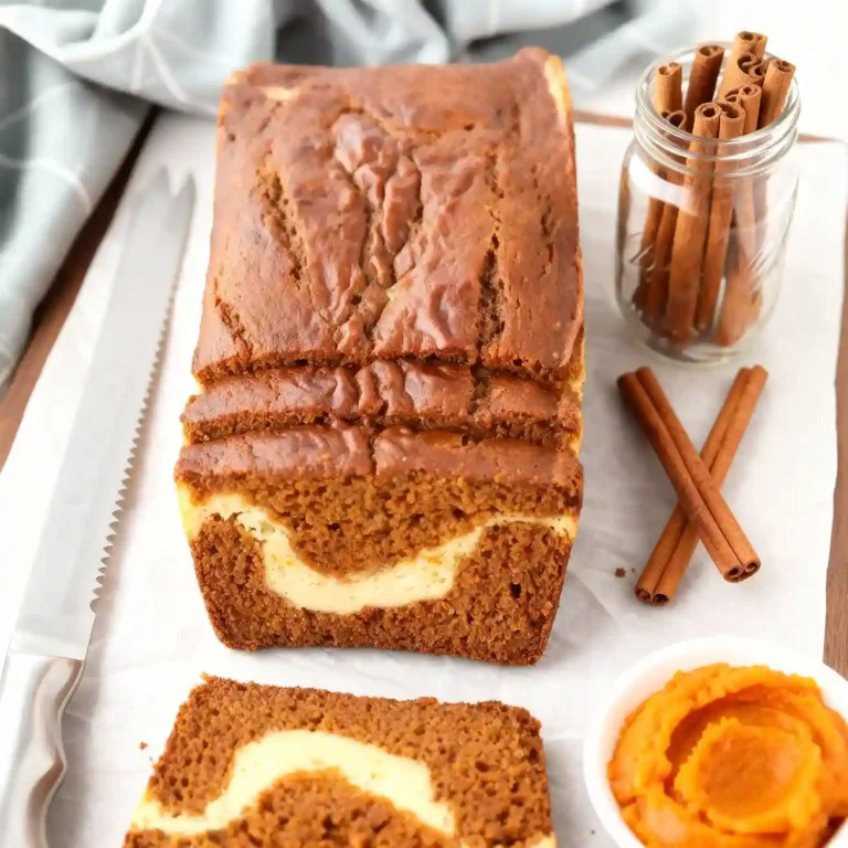 Pumpkin Cream Cheese Bread