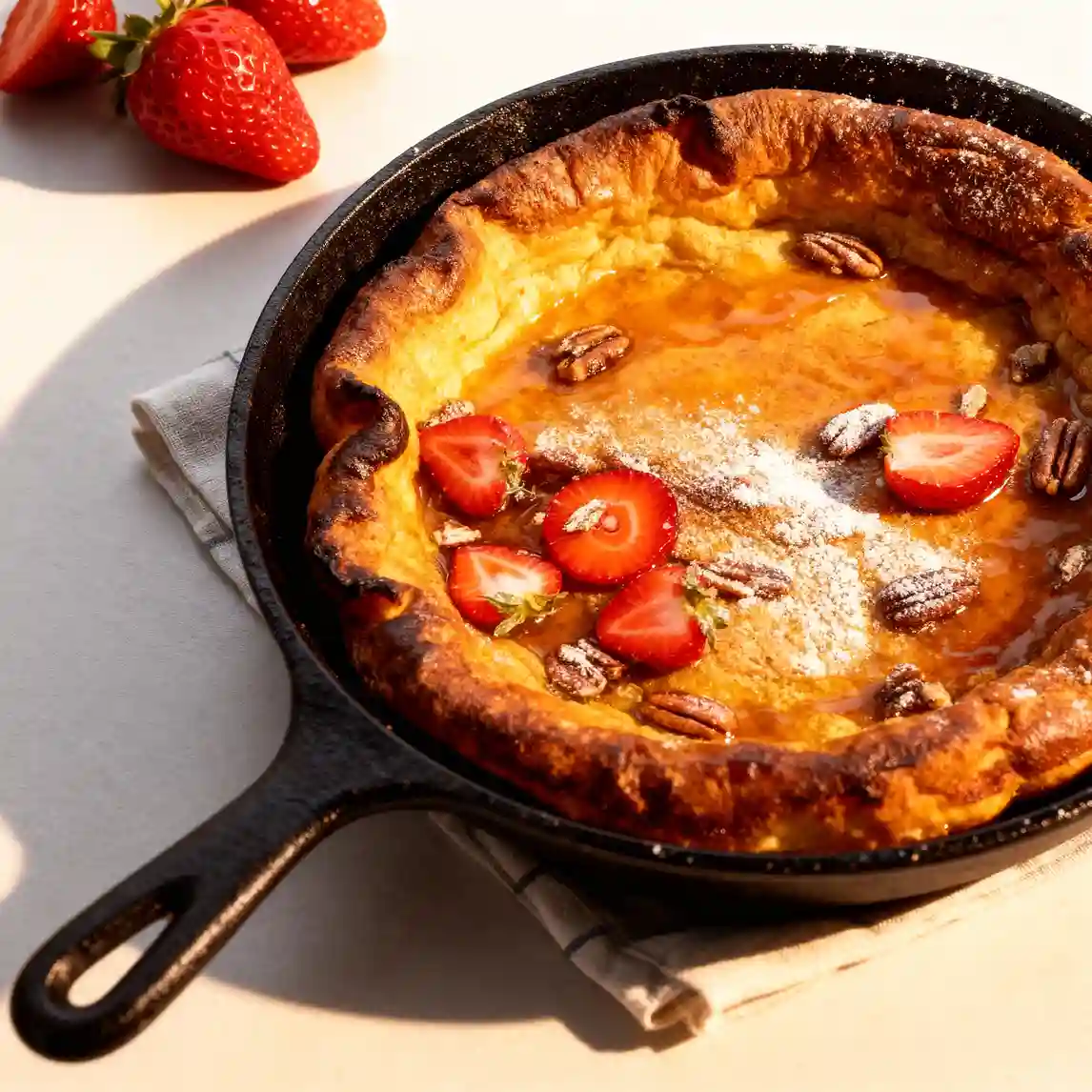 Easy Pumpkin German Dutch Baby Pancake
