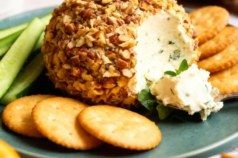 
Garlic Parmesan Cheese Ball