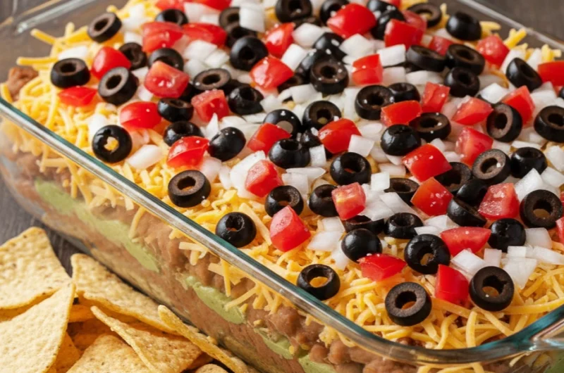 Creamy Layer Taco Dip