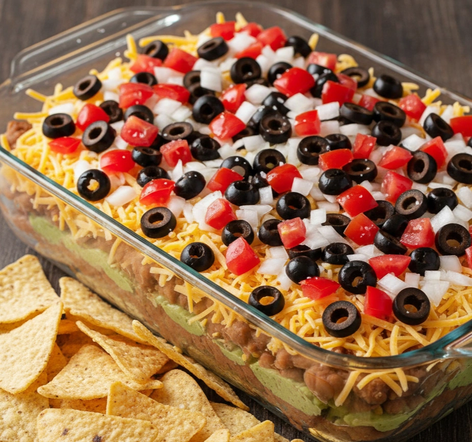Creamy Layer Taco Dip