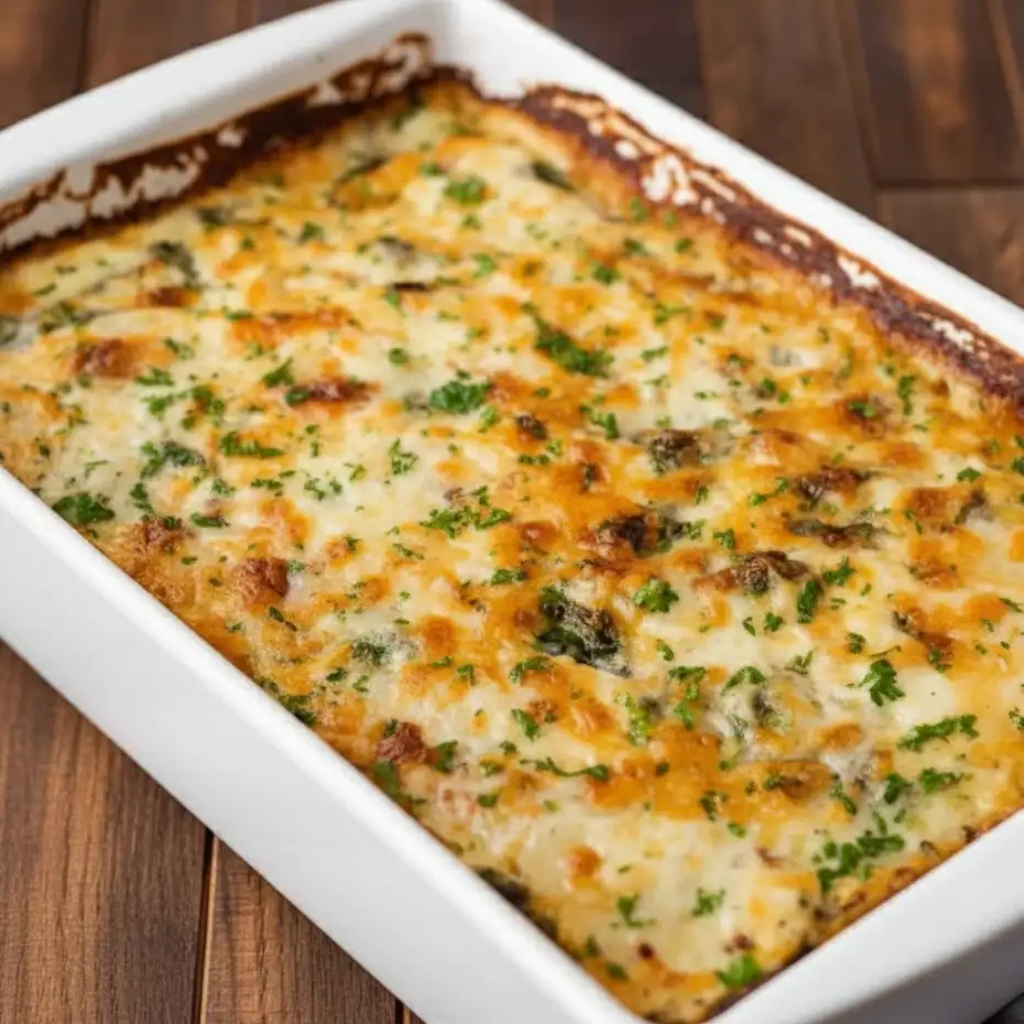 Spinach Artichoke Au Gratin Potatoes