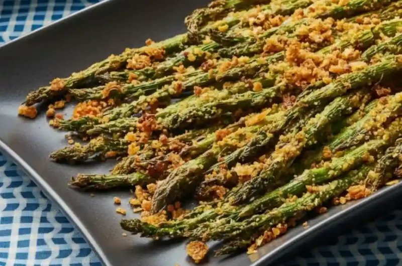 Air Fryer Roasted Asparagus