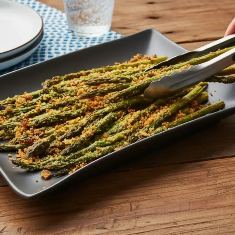 Air Fryer Roasted Asparagus
