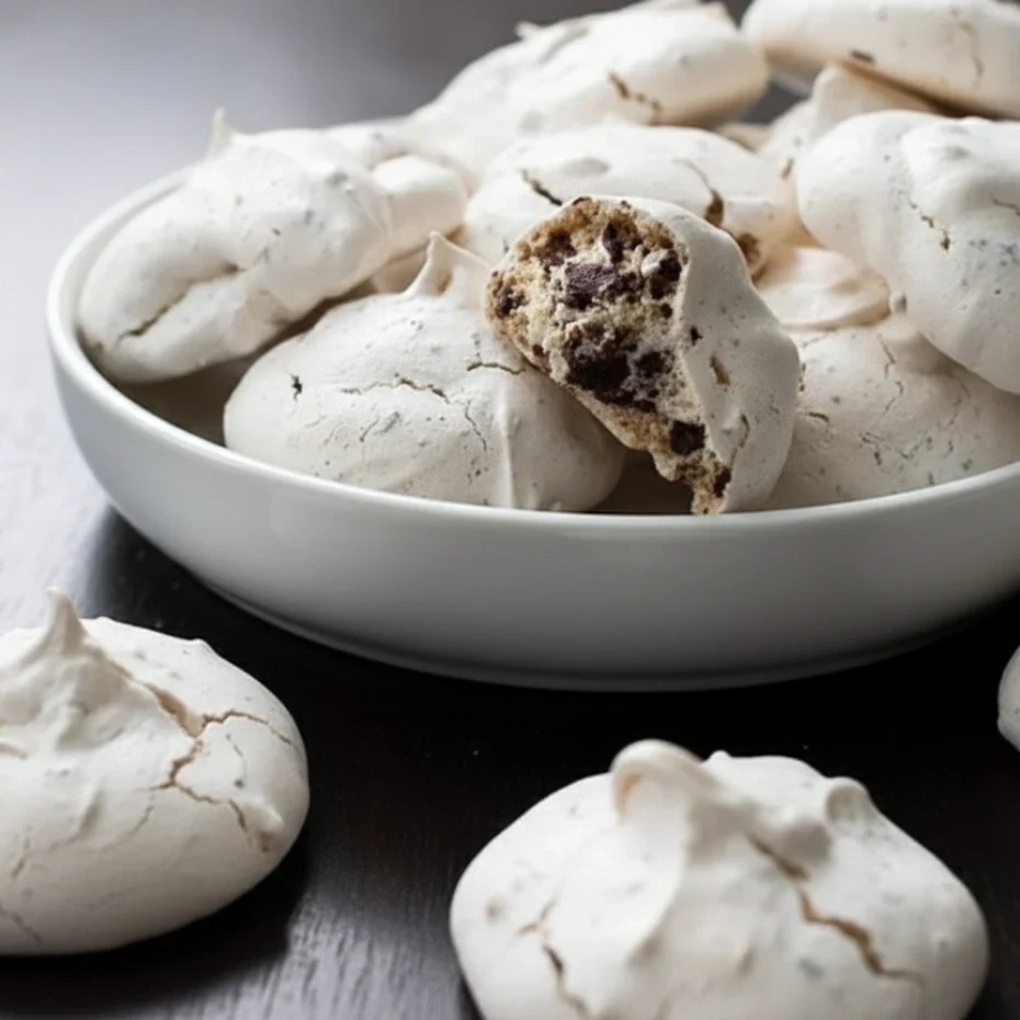 Chocolate Chip Meringue Cookies