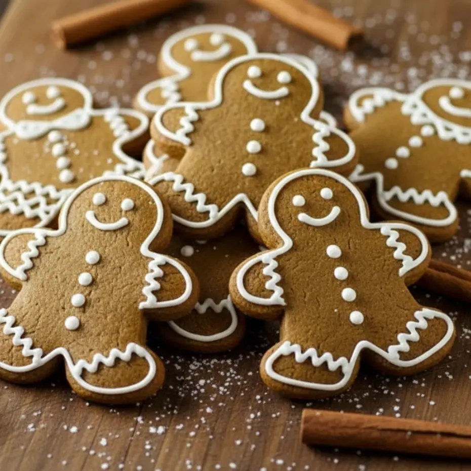 Gingerbread Men Cookies