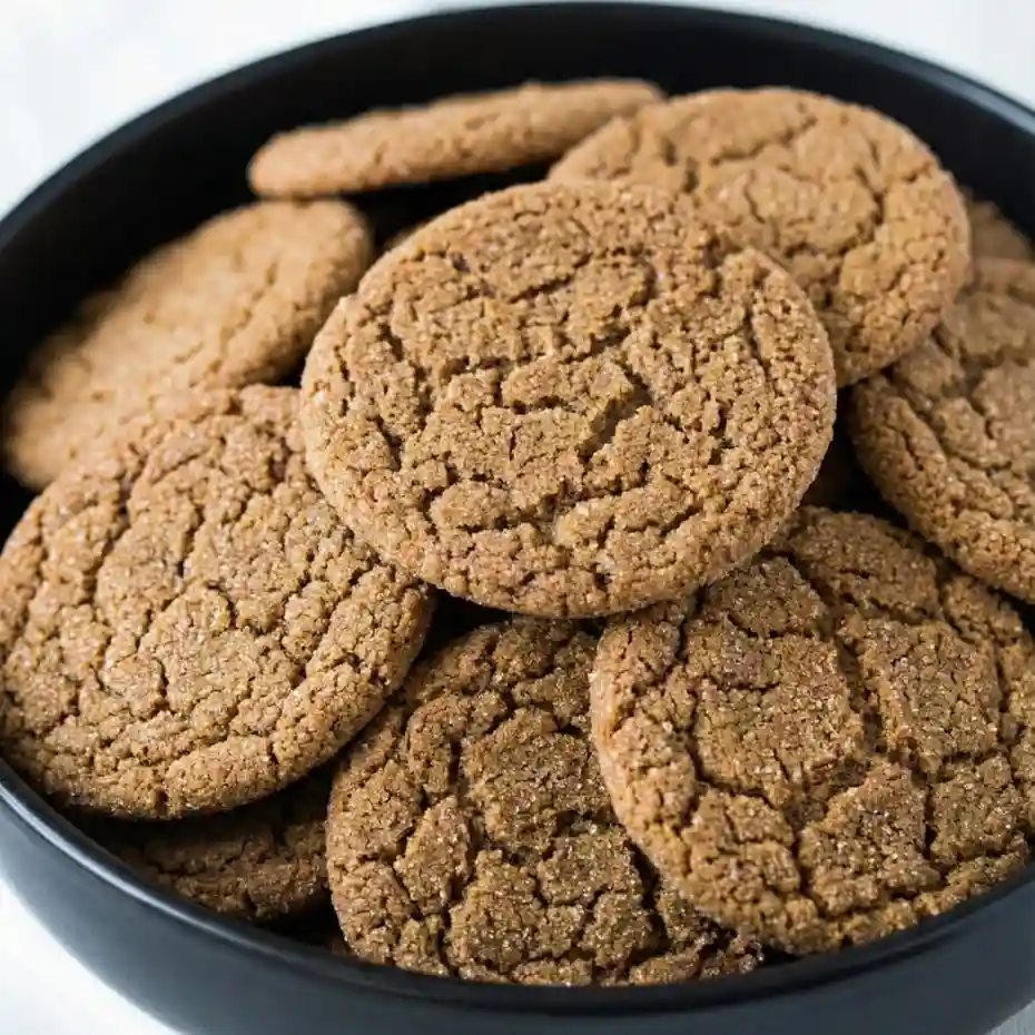 Soft and Chewy Molasses Spice Cookies