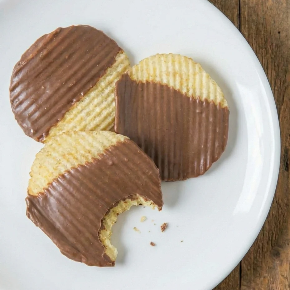 Chocolate Covered Potato Chips