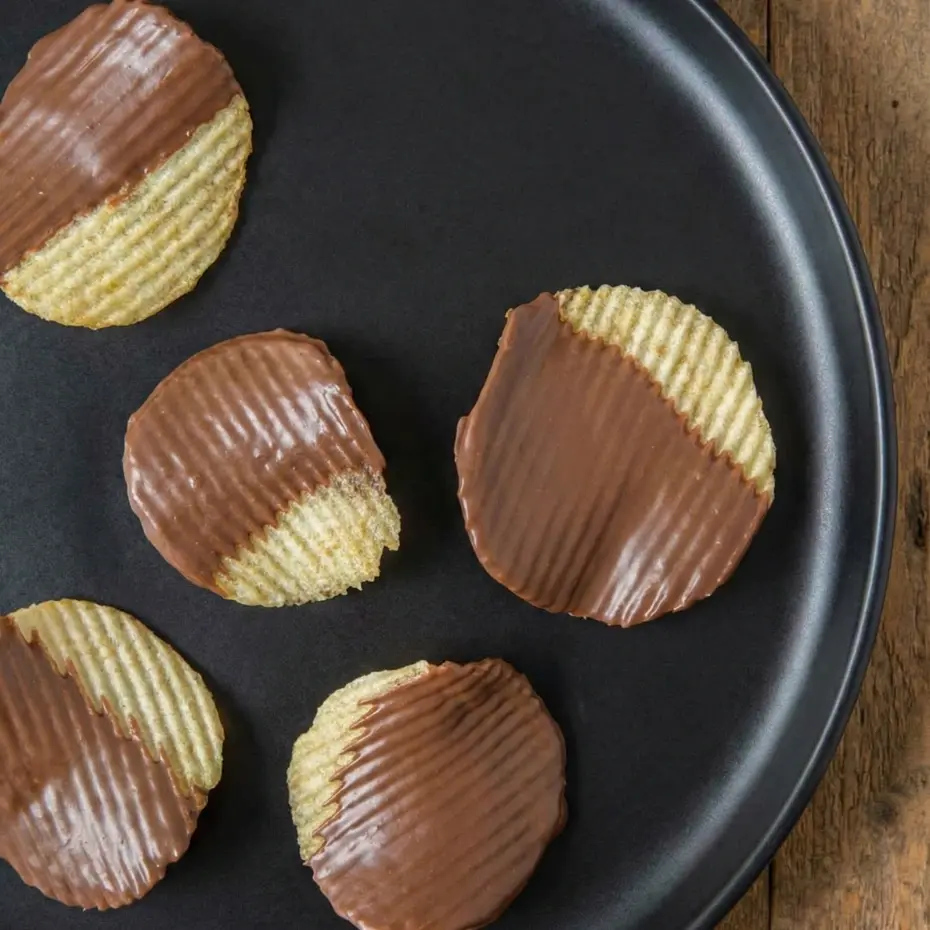 Chocolate Covered Potato Chips