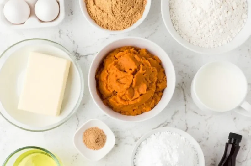 Cinnamon Streusel Pumpkin Cake