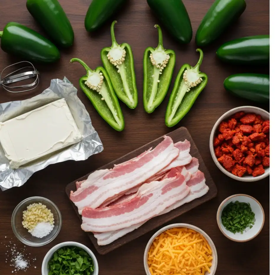 Bacon Jalapeno Poppers