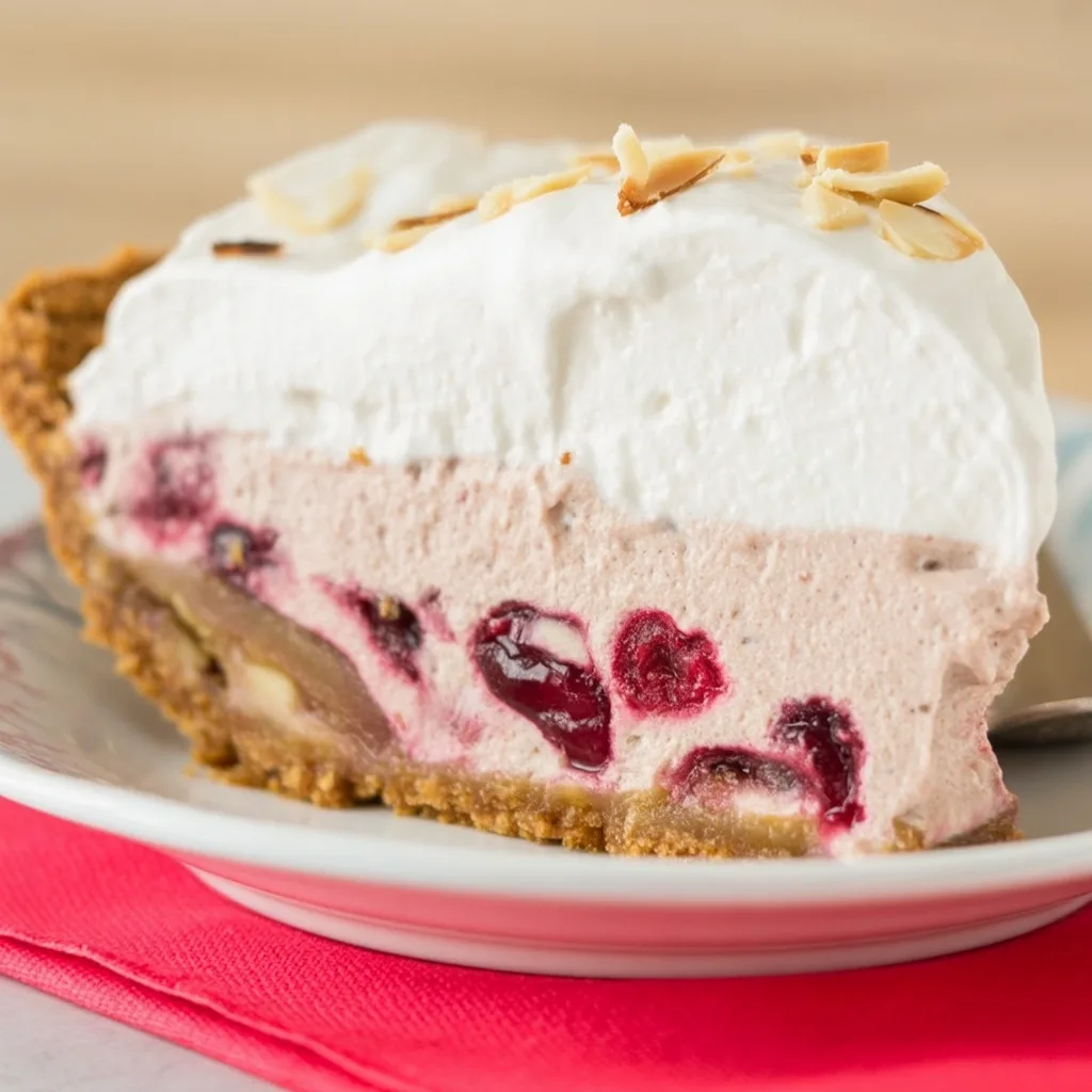 Cranberry Ice Cream Pie