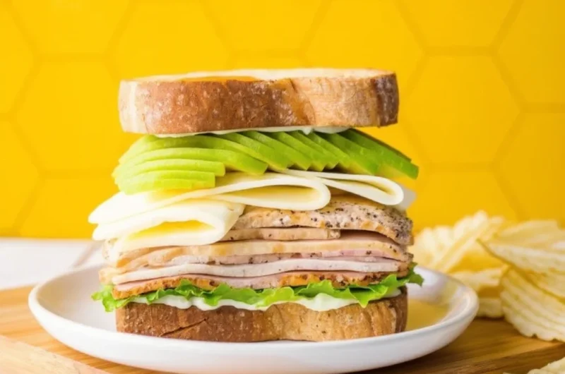 Turkey Havarti and Apple Sandwich