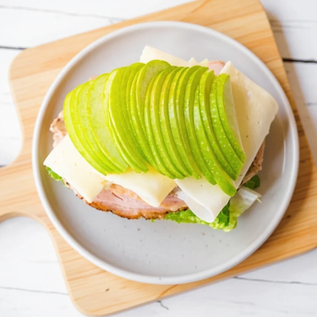 Turkey Havarti and Apple Sandwich