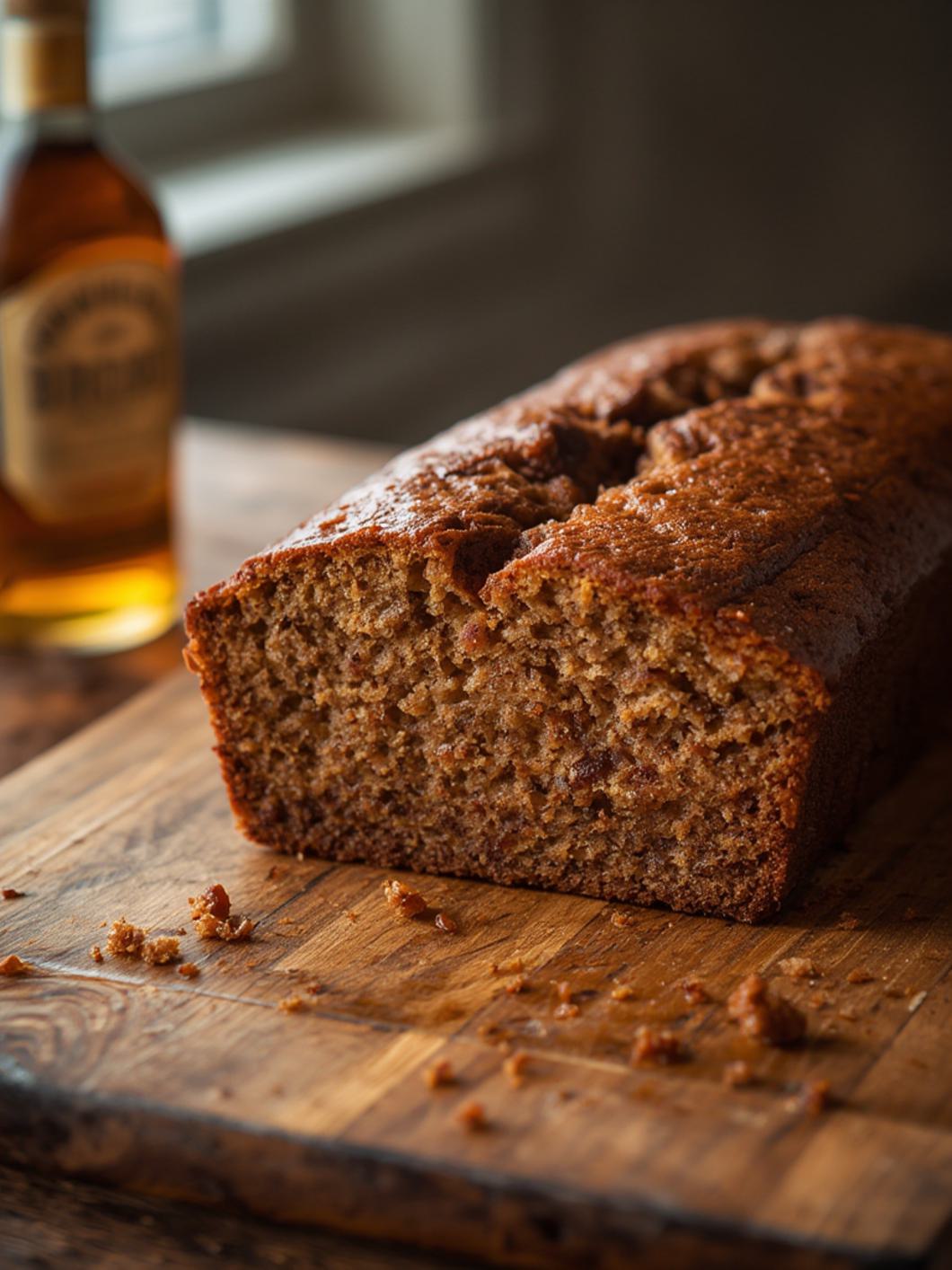 Brown Butter Bourbon Loaf Cake Recipe