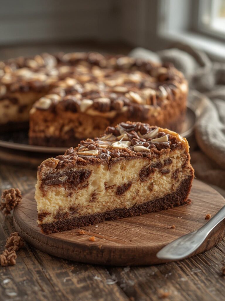 Brownie Mosaic Cheesecake