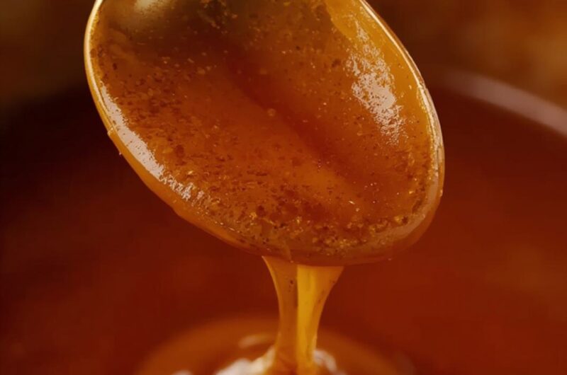 Caramel Sauce cooking