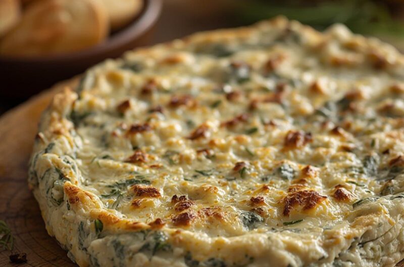 Cheese Spinach Artichoke Dip Recipe