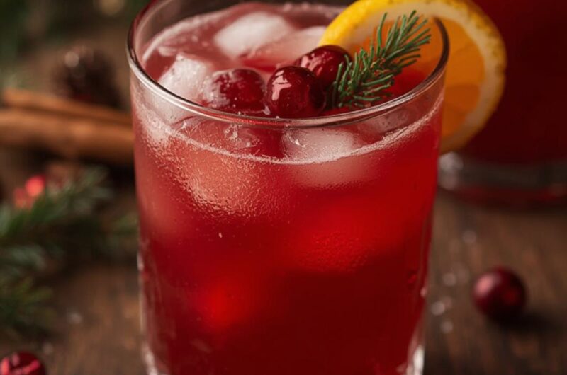 Christmas Punch cooking