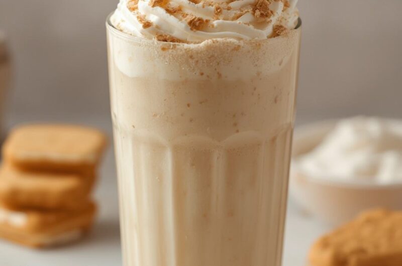 Fluffernutter Milkshake cooking