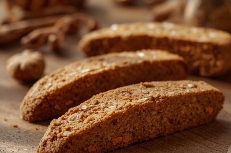 Gingerbread Biscotti