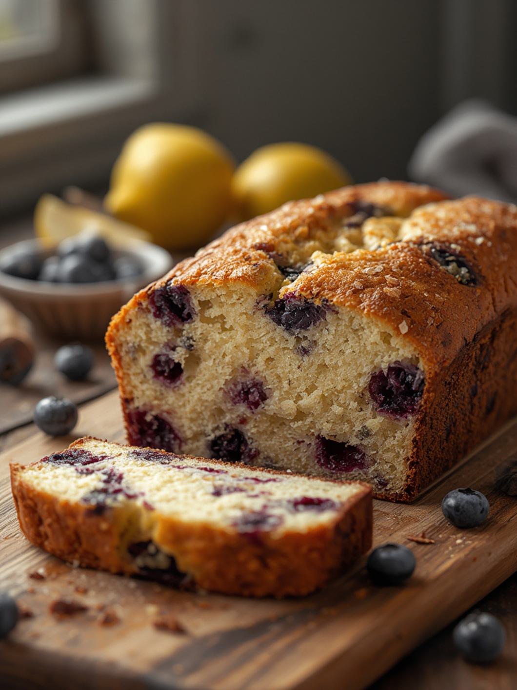 Lemon Blueberry Bread