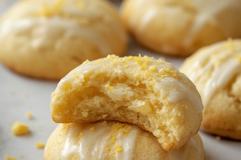 Lemon Ricotta Cookies cooking