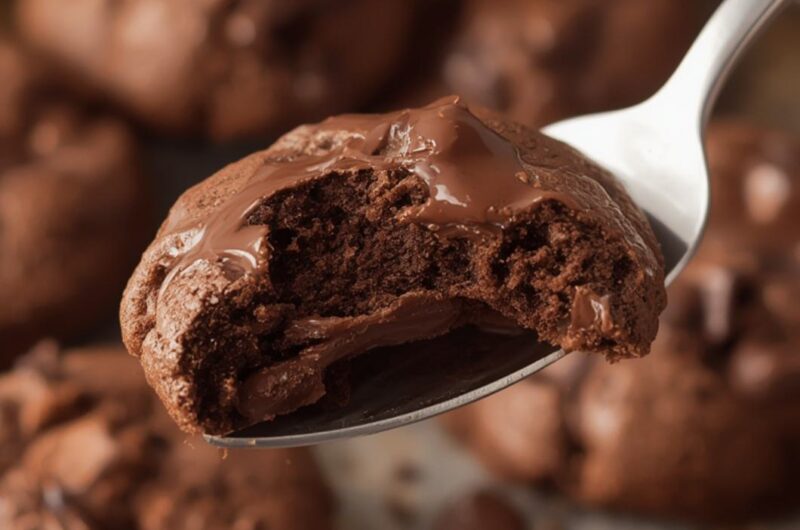 Nutella Cookies cooking